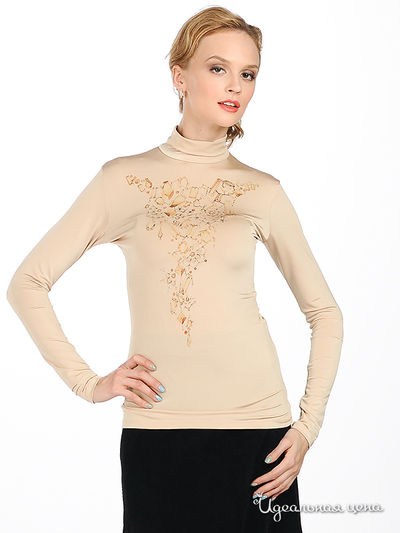 Водолазка Kseniya Knyazeva, цвет цвет золотистый