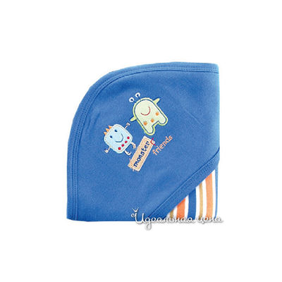 Одеяло Hudson baby, цвет цвет синий / мультиколор