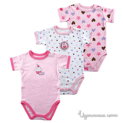 Комплект Hudson baby, цвет цвет розовый / белый