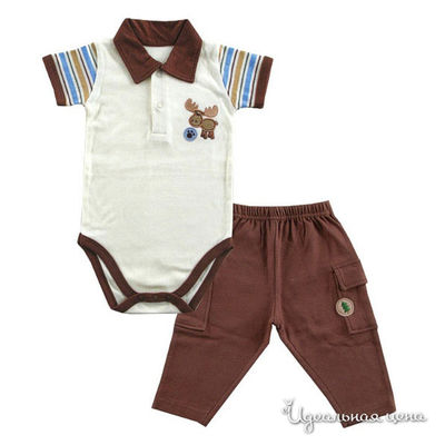 Комплект Hudson baby, цвет цвет коричневый / молочный