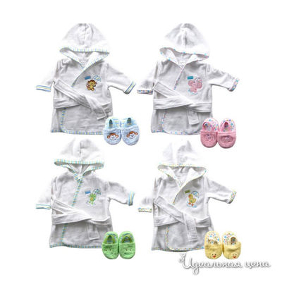 Комплект Luvable Friends, цвет цвет белый