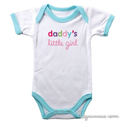 Боди Luvable Friends, цвет цвет белый / голубой