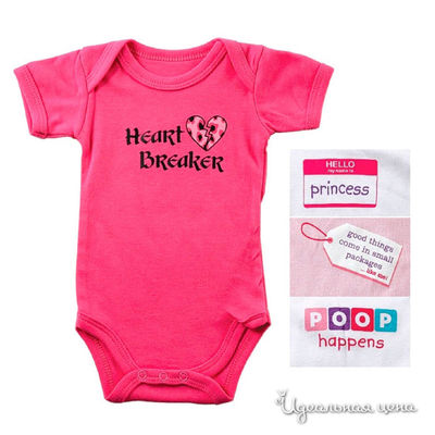 Боди Luvable Friends, цвет цвет фуксия