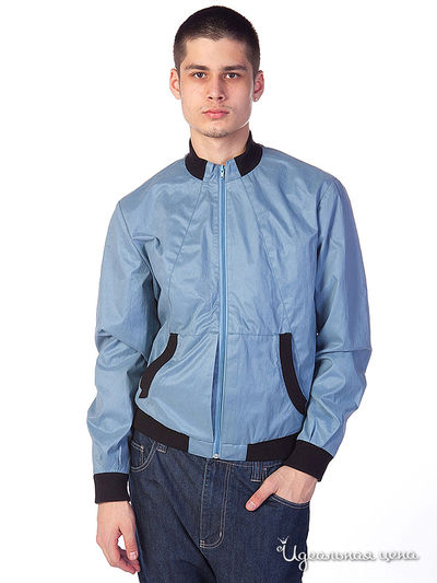 Куртка People, цвет цвет голубой.