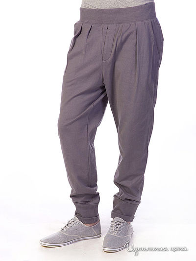 Брюки People, цвет цвет темно-серый