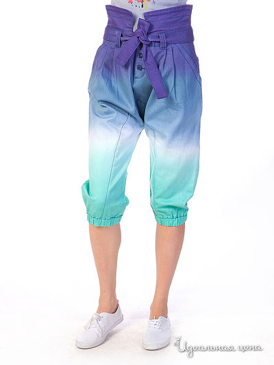 Капри People, цвет цвет мультиколор