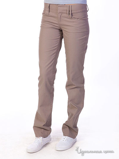 Брюки People, цвет цвет бежевый