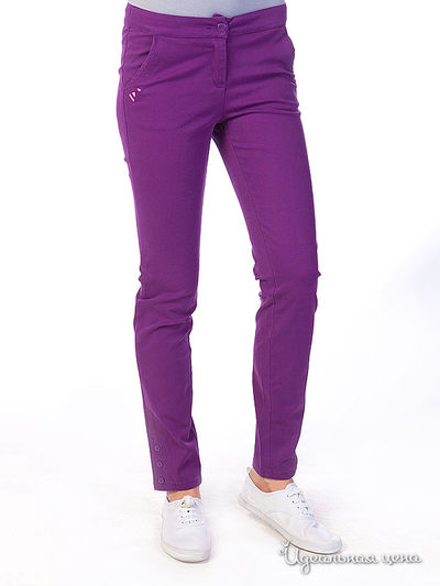 Брюки People, цвет цвет фиолетовый