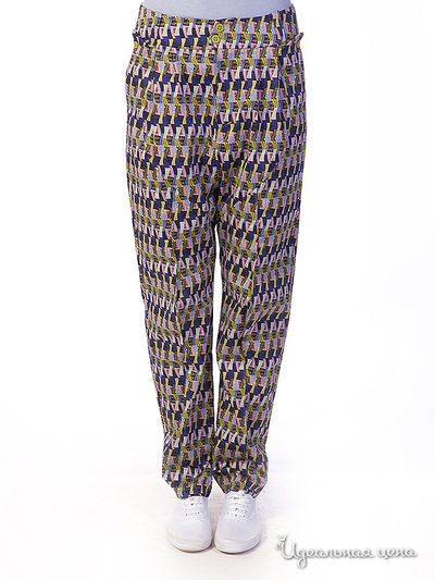 Брюки People, цвет цвет мультиколор