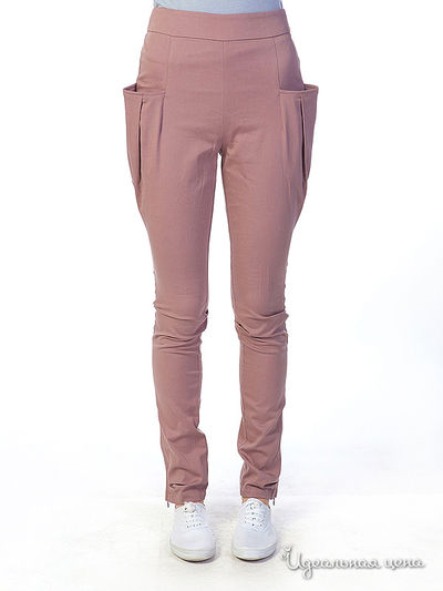 Брюки People, цвет цвет темно-кремовый