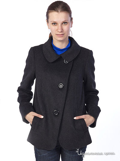 Пальто People, цвет цвет черный