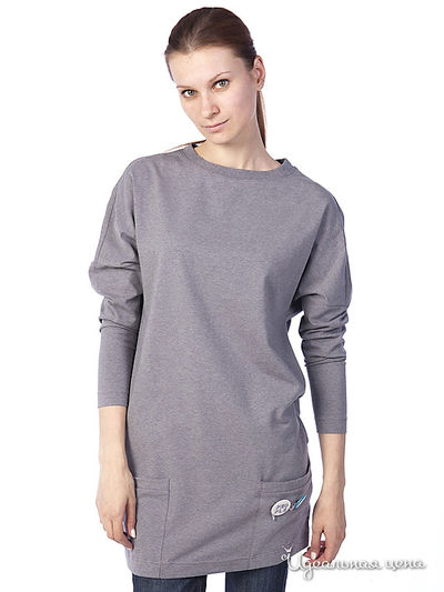 Джемпер People, цвет цвет серый