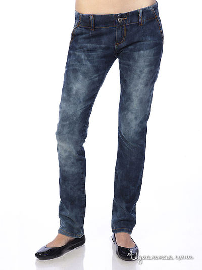 Брюки People, цвет цвет синий