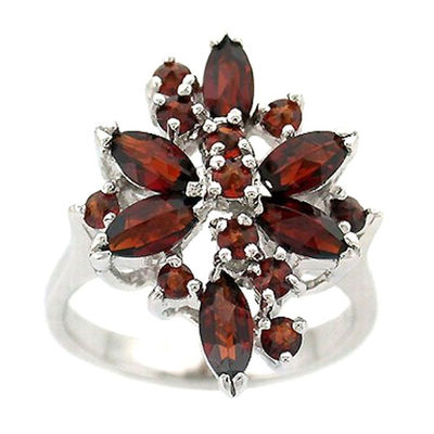 Кольцо Happy Garnets