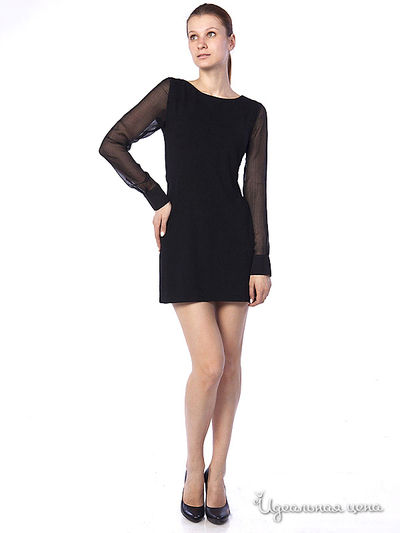 Платье People, цвет цвет черный