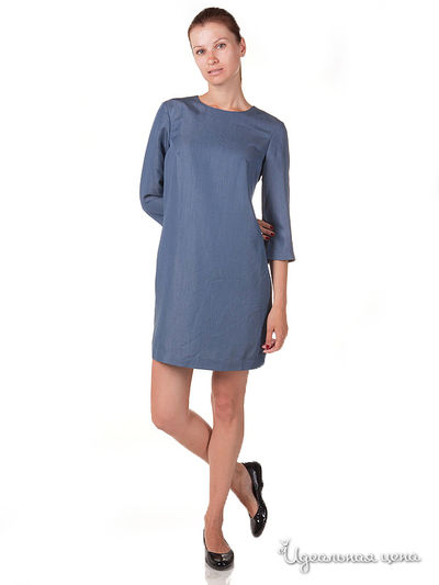 Платье People, цвет цвет синий