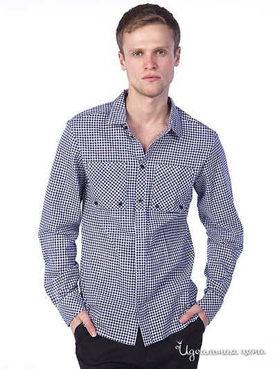 Сорочка People, цвет цвет голубой