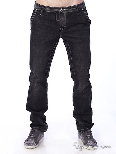 Брюки People, цвет цвет синий