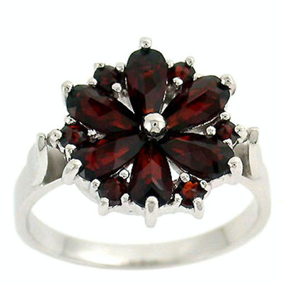 Кольцо Happy Garnets