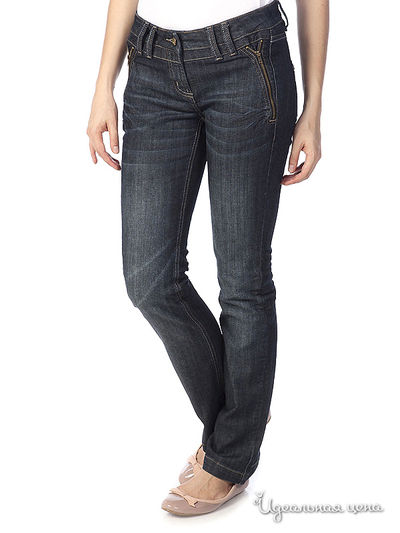 Брюки People, цвет цвет синий