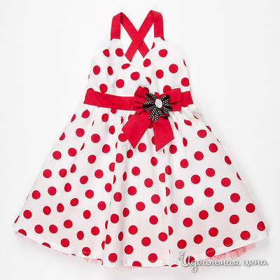 Платье Babylon, цвет цвет красный / белый