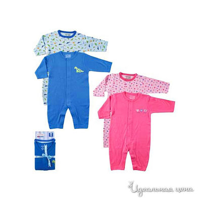 Комплект Luvable Friends, цвет цвет розовый / малиновый