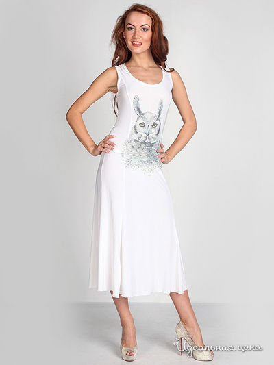 Платье Kseniya Knyazeva, цвет цвет белый