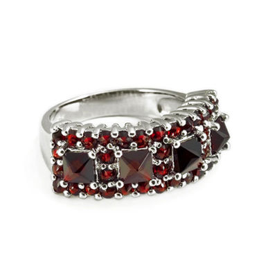 Кольцо Happy Garnets