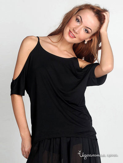 Топ Kseniya Knyazeva, цвет цвет черный