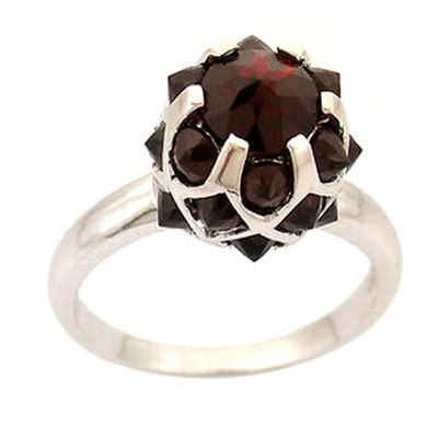 Кольцо Happy Garnets