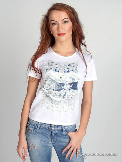 Футболка Kseniya Knyazeva, цвет цвет белый