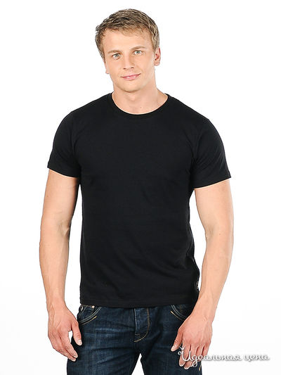Футболка Fruit of the Loom, цвет цвет черный