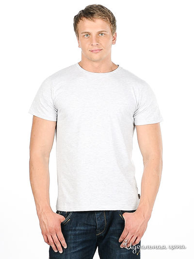 Футболка Fruit of the Loom, цвет цвет серый меланж