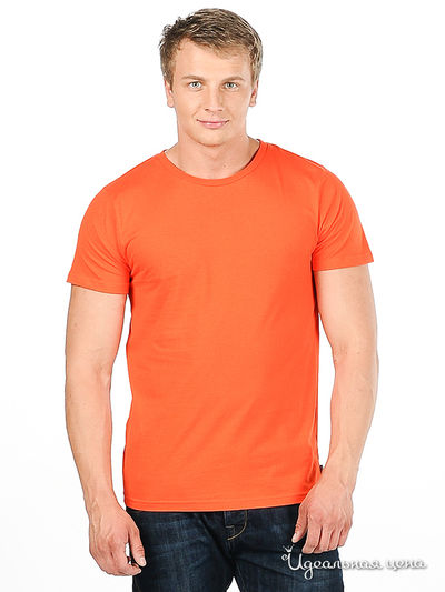 Футболка Fruit of the Loom, цвет цвет красно-оранжевый