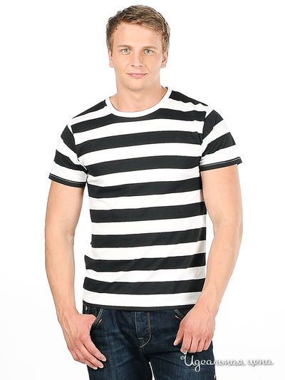 Футболка Fruit of the Loom, цвет цвет белый / черный