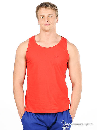 Майка Fruit of the Loom, цвет цвет красный