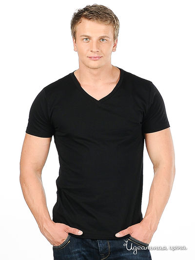 Футболка Fruit of the Loom, цвет цвет черный