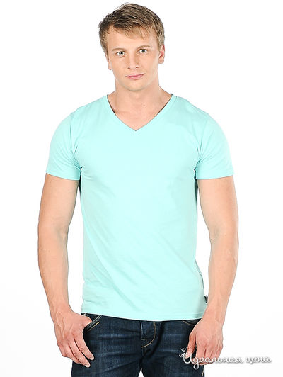 Футболка Fruit of the Loom, цвет цвет бирюзовый