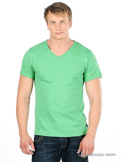 Футболка Fruit of the Loom, цвет цвет зеленый