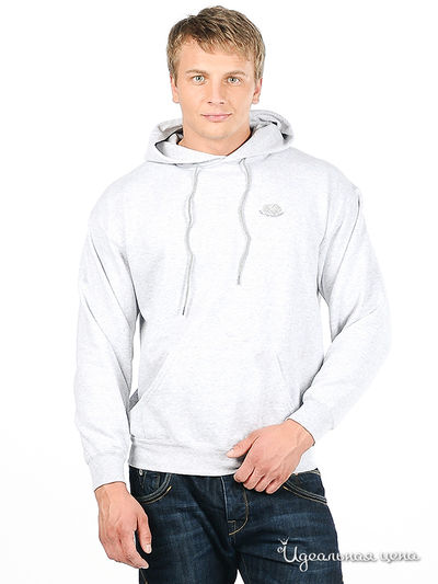 Толстовка Fruit of the Loom, цвет цвет серый меланж