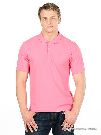 Поло Fruit of the Loom, цвет цвет розовый