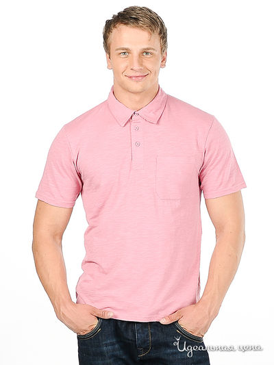 Поло Fruit of the Loom, цвет цвет розовый