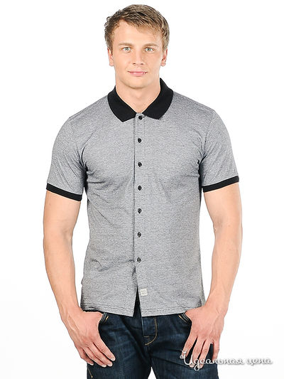 Рубашка Fruit of the Loom, цвет цвет темно-синий / белый