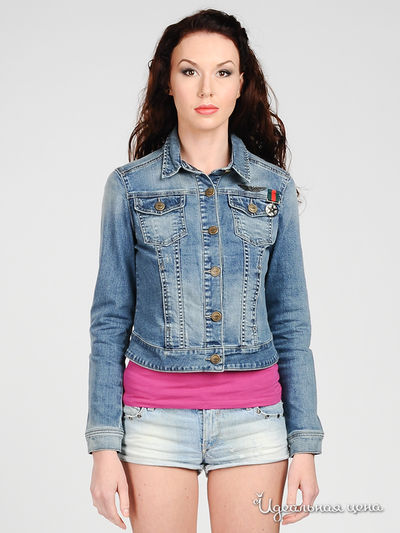 Куртка Basic House, цвет цвет голубой