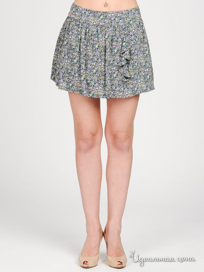 Юбка Basic House, цвет цвет серый