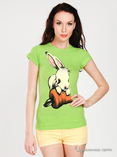 Футболка Green T, цвет цвет зеленый