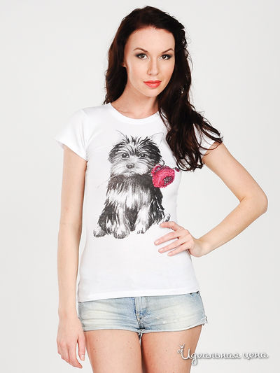 Футболка Green T, цвет цвет белый