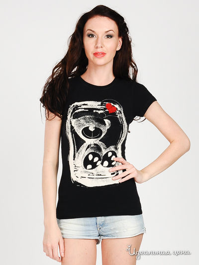 Футболка Green T, цвет цвет черный