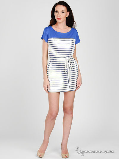 Платье Piko 1988, цвет цвет белый / синий