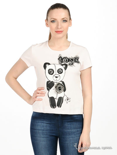 Футболка Русский мех, цвет цвет розовый